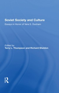 Cover Soviet Society And Culture
