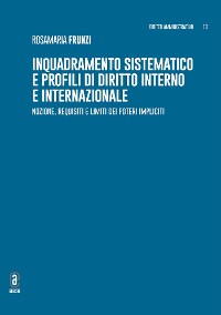 Cover Inquadramento sistematico e profili di diritto interno e internazionale