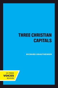 Cover Three Christian Capitals