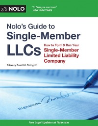 Cover Nolo's Guide to Single-Member LLCs