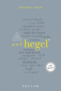 Cover Hegel. 100 Seiten