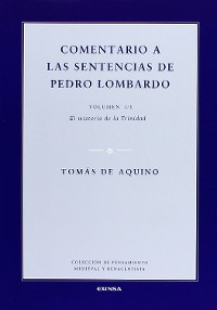 Cover Comentario a las sentencias de Pedro Lombardo I/1