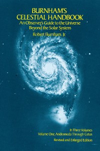 Cover Burnham's Celestial Handbook, Volume One