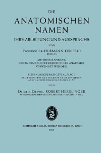 Cover Die anatomischen Namen