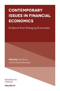 Cover Contemporary Issues in Financial Economics
