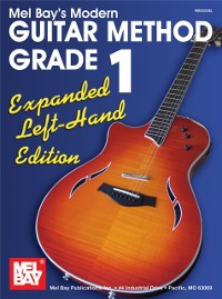 Cover &quote;Modern Guitar Method&quote; Series Grade 1, Expanded Edition - Left Hand Edition
