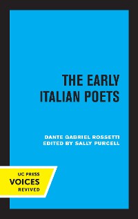 Cover The Early Italian Poets