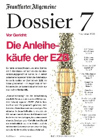 Cover Vor Gericht: Die Anleihekäufe der EZB