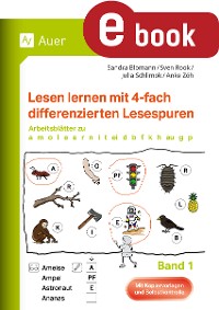 Cover Lesen lernen mit 4-fach differenzierten Lesespuren