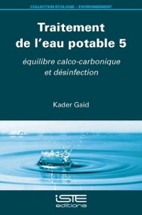 Cover Traitement de l'eau potable 5