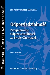 Cover Accountability: Taking Ownership of Your Responsibility (Polish)