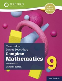 Cover Cambridge Lower Secondary Complete Mathematics 9: Student Book (Second Edition)