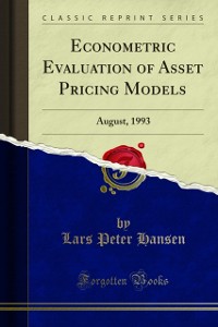 Cover Econometric Evaluation of Asset Pricing Models