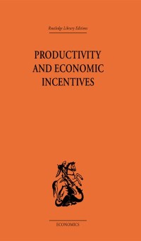 Cover Productivity and Economic Incentives