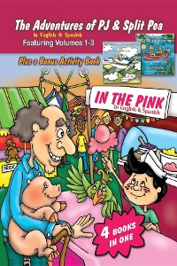 Cover The Adventures of PJ and Split Pea In the Pink in English & Spanish