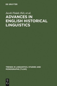 Cover Advances in English Historical Linguistics
