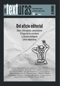 Cover Texturas 50: Del oficio editorial