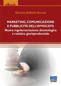 Cover Marketing, comunicazione e pubblicità dell'avvocato