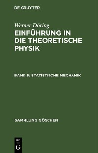 Cover Statistische Mechanik