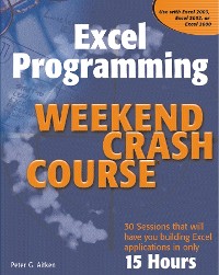 Cover Excel Programming Weekend Crash Course