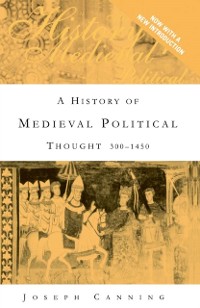 Cover History of Medieval Political Thought
