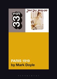 Cover John Cale's Paris 1919