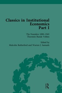 Cover Classics in Institutional Economics, Part I, Volume 2