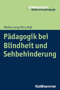 Cover Pädagogik bei Blindheit und Sehbehinderung