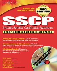Cover SSCP Systems Security Certified Practitioner Study Guide and DVD Training System