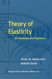 Cover Theory of Elasticity for Scientists and Engineers