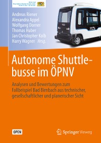 Cover Autonome Shuttlebusse im ÖPNV
