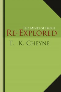 Cover Mines of Isaiah Re-explored