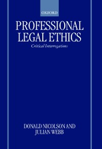 Cover Professional Legal Ethics