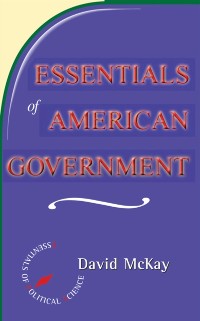 Cover Essentials Of American Politics