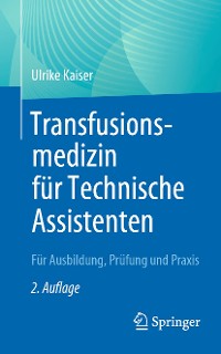 Cover Transfusionsmedizin für Technische Assistenten