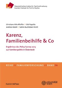 Cover Karenz, Familienbeihilfe & Co