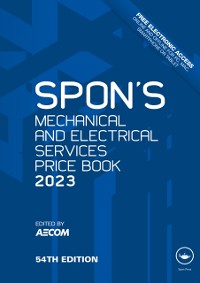 Cover Spon's Mechanical and Electrical Services Price Book 2023