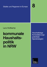 Cover Kommunale Haushaltspolitik in NRW