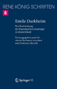 Cover Emile Durkheim