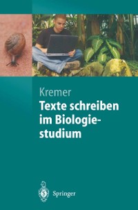 Cover Texte schreiben im Biologiestudium