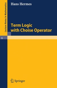 Cover Term Logic with Choice Operator
