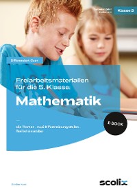 Cover Freiarbeitsmaterialien f. d. 5. Klasse: Mathematik