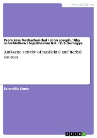 Cover Anti-acne activity of medicinal and herbal sources