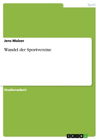 Cover Wandel der Sportvereine