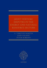 Cover Joint Venture Disputes in the Energy and Natural Resource Sectors