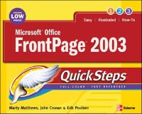 Cover Microsoft Office FrontPage 2003 QuickSteps