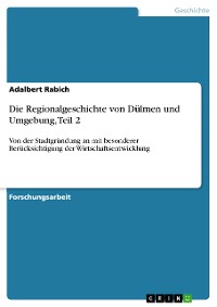Cover Die Regionalgeschichte von Dülmen und Umgebung, Teil 2