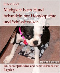Cover Müdigkeit beim Hund behandeln mit Homöopathie und Schüsslersalzen