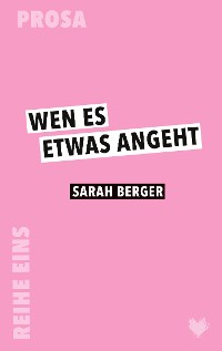 Cover Wen es etwas angeht