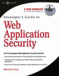 Cover Developer's Guide to Web Application Security